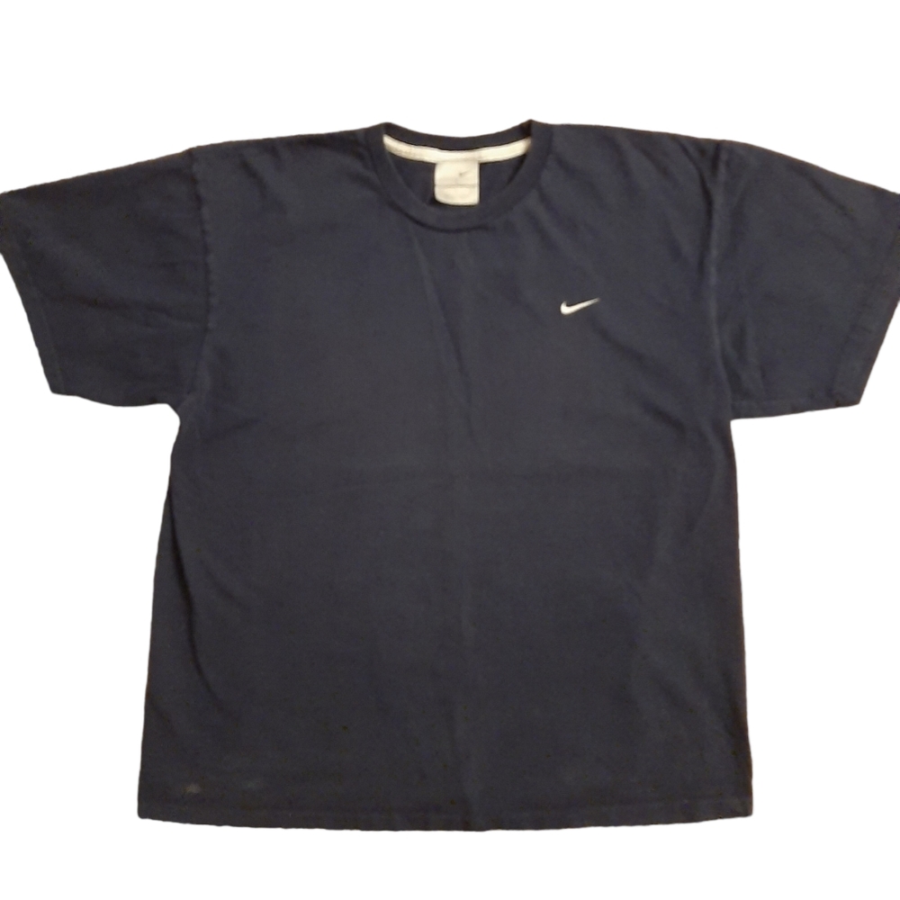 Vintage Navy Nike Tshirt Size Large